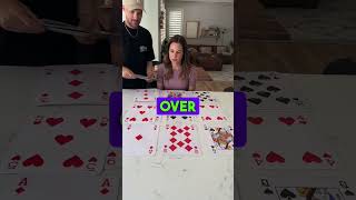 OVER vs UNDER CARD GAME CHALLENGE
