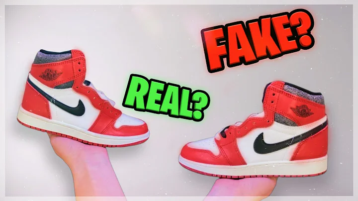 REAL VS FAKE! JORDAN 1 LOST & FOUND! DETAILED COMPARISON