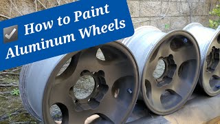 ✔ Everything you need to know: Painting Aluminum wheels  Good Idea?