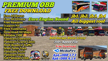 New Pakistani Premium Traffic OBB and Mod APK ultimate money Bussid || Share Free by Chuhaan Games