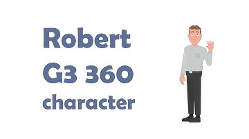 Robert Character G3 360. Cartoon Animator