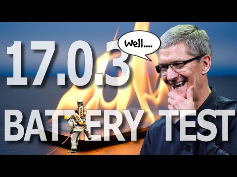 iOS 17.0.3 Battery Test. No more hotness for the iPhone 15, but will it fix the battery life issues?