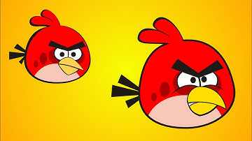 How to Draw Red Angry Bird Using CorelDraw X3, X4, X5, X6, X7