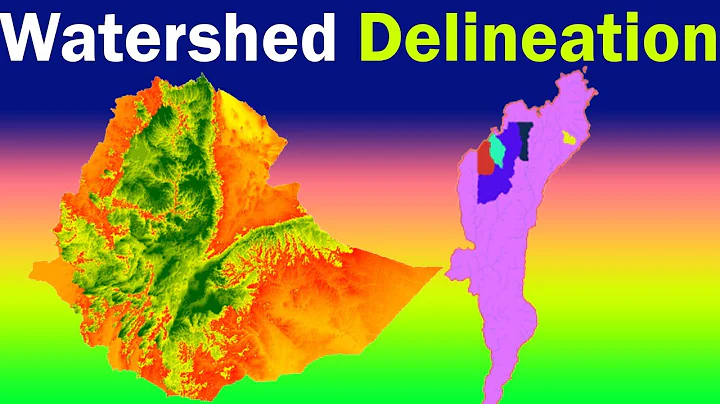 Multiple Watershed Delineation Using DEM 20 M by ArcGIS #GeospatialTube
