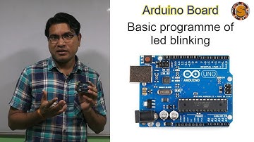 Basic programme of Arduino, led blinking