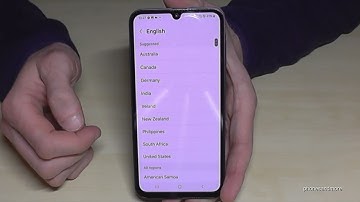 Samsung Galaxy A15 5G: How to change the langauge?