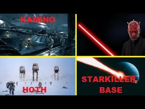 KAMINO, STARKILLER BASE & HOTH (STAR WARS BATTLEFRONT 2) - YouTube