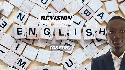The Use of English Language and Communication Skills 1 | Revision
