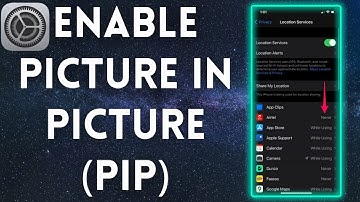 How To Enable Picture In Picture (PIP) On Any iPhone - Picture In Picture (2021)