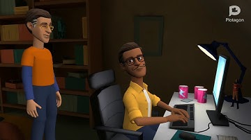 Protegent commercial. Plotagon style