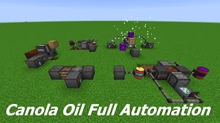 Actually Additions Canola Oil Full Automation Tutorial  All Tiers