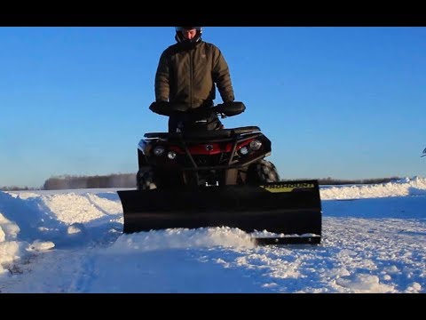 HOW TO: Install Can-Am's new plow