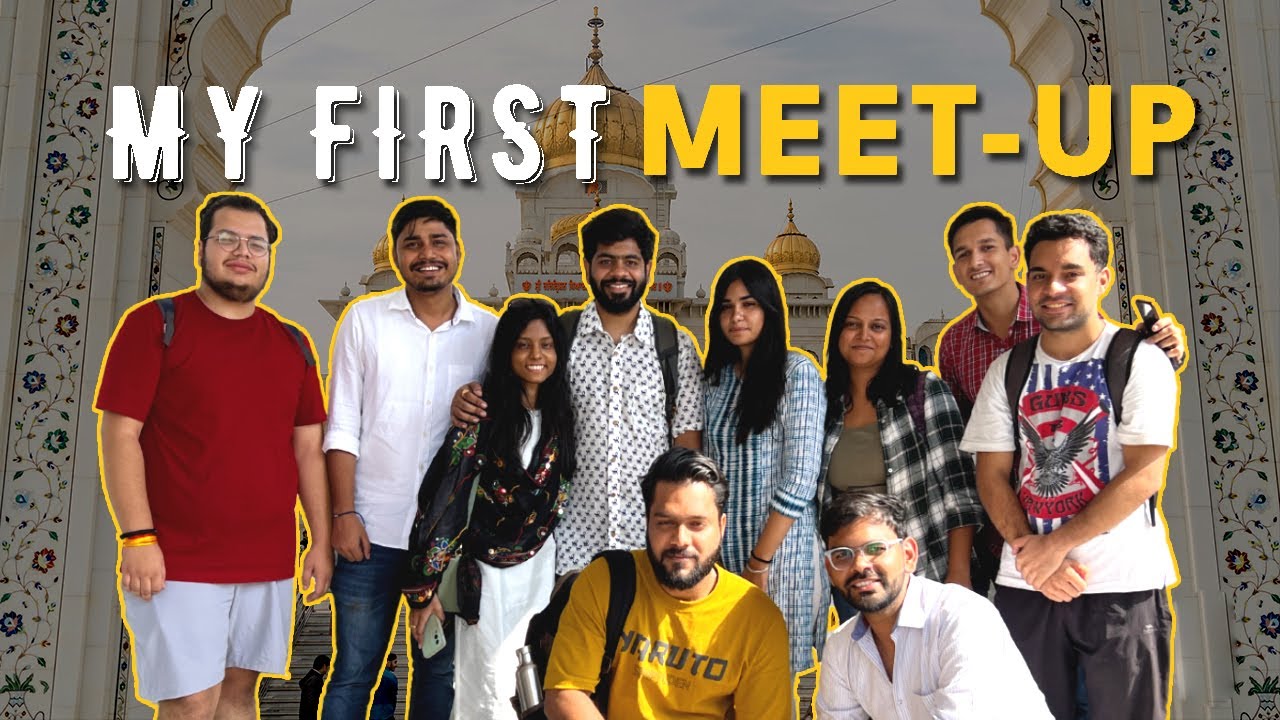My First MEETUP Vlog at Bangla Sahib and Chaayos CP, Delhi | Sukoon with Bawa