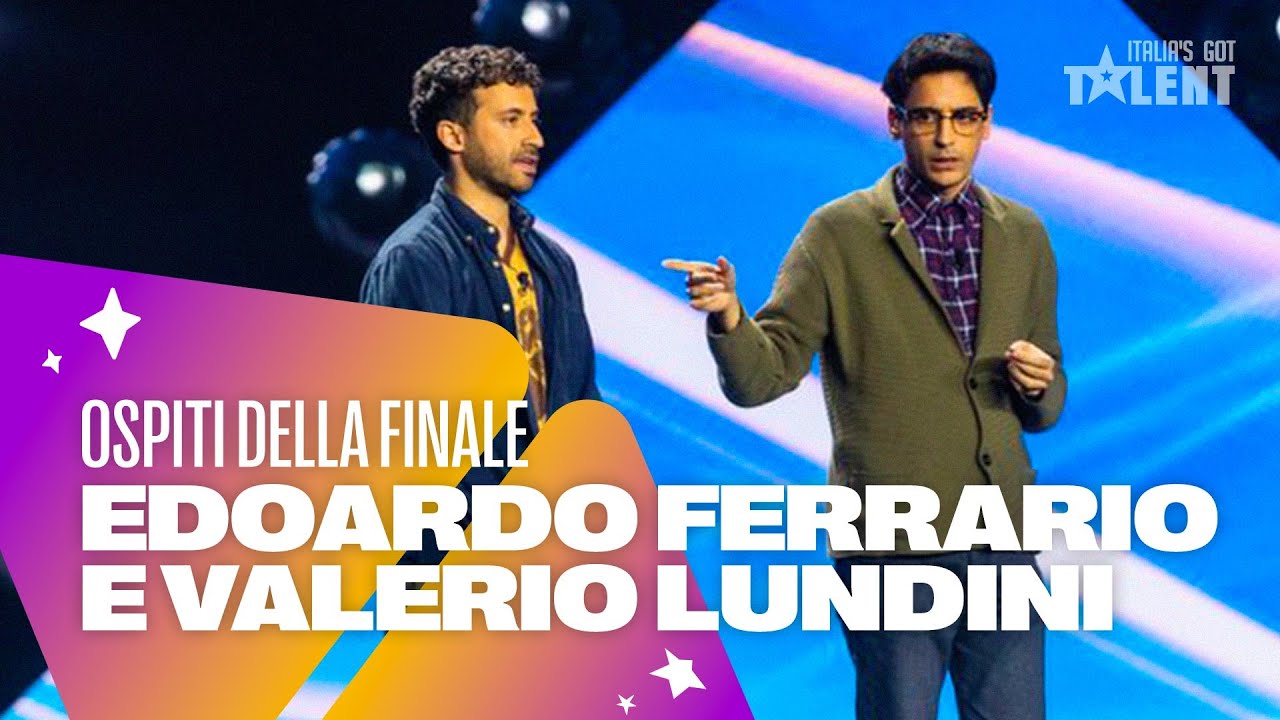 Valerio Lundini ed Edoardo Ferrrario a Italia’s Got Talent✨
