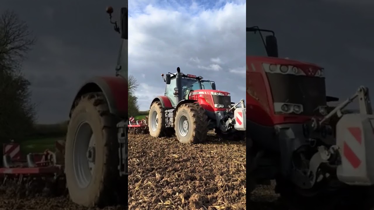 MF 8740 soil preparation! 