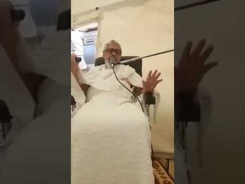 بكاء الشيخ الفوزان حفظه الله لعلي لا ألقاكم بعد عامي هذا 