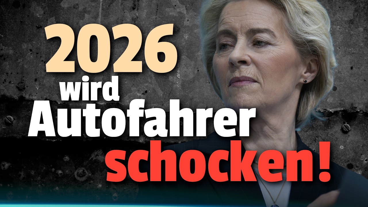 💥BRUTAL: DAS ändert sich 2026 für ALLE Autofahrer!