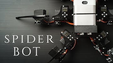 Quarantine - Build Plus Size SpiderBot / Hexapod using Arduino