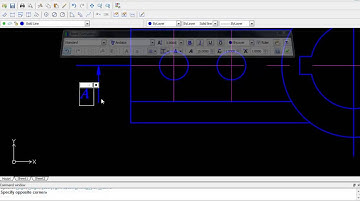 AUTOCAD- 2D Cross Sectional view