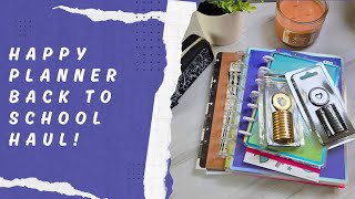 My Planner Haul from Happy Planner's Back to School Release! 
