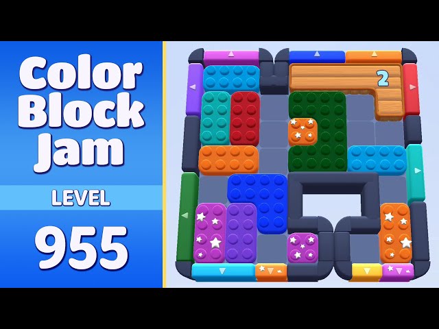 🧩 Color Block Jam Level 955 (956) Walkthrough | Full Solution