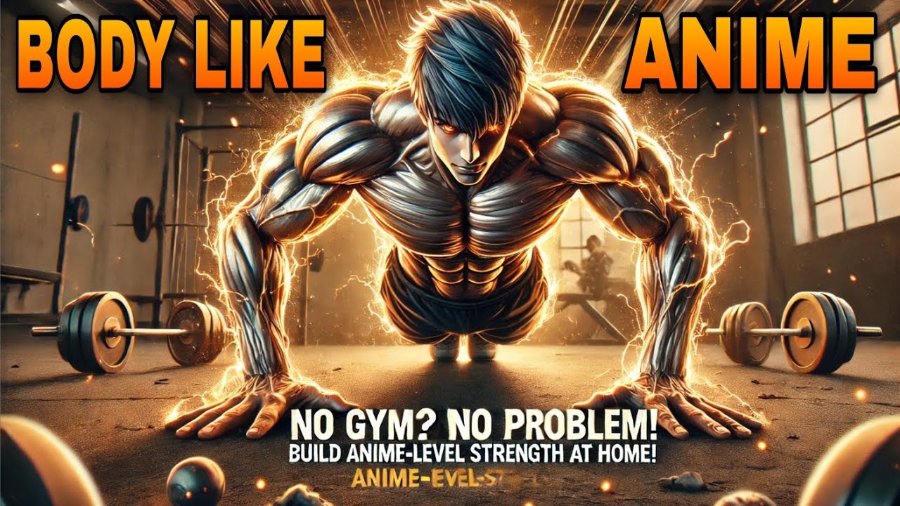 How to Get an Anime-Style Ripped Body at Home – No Gym, No Equipment ...