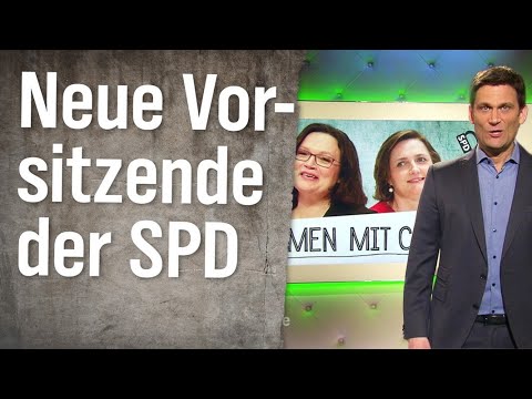Die SPD hat eine Partei-Vorsitzende! | extra 3 | NDR