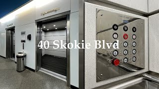 Custom Dover Traditional Traction Elevators - 40 Skokie Blvd - Northbrook, IL