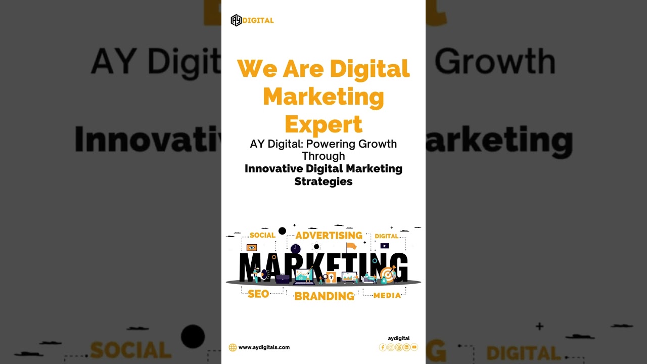 Unlock Your Brand's Potential with AY Digital!  #digitalmarketing #socialmediamarketing #shortvideo
