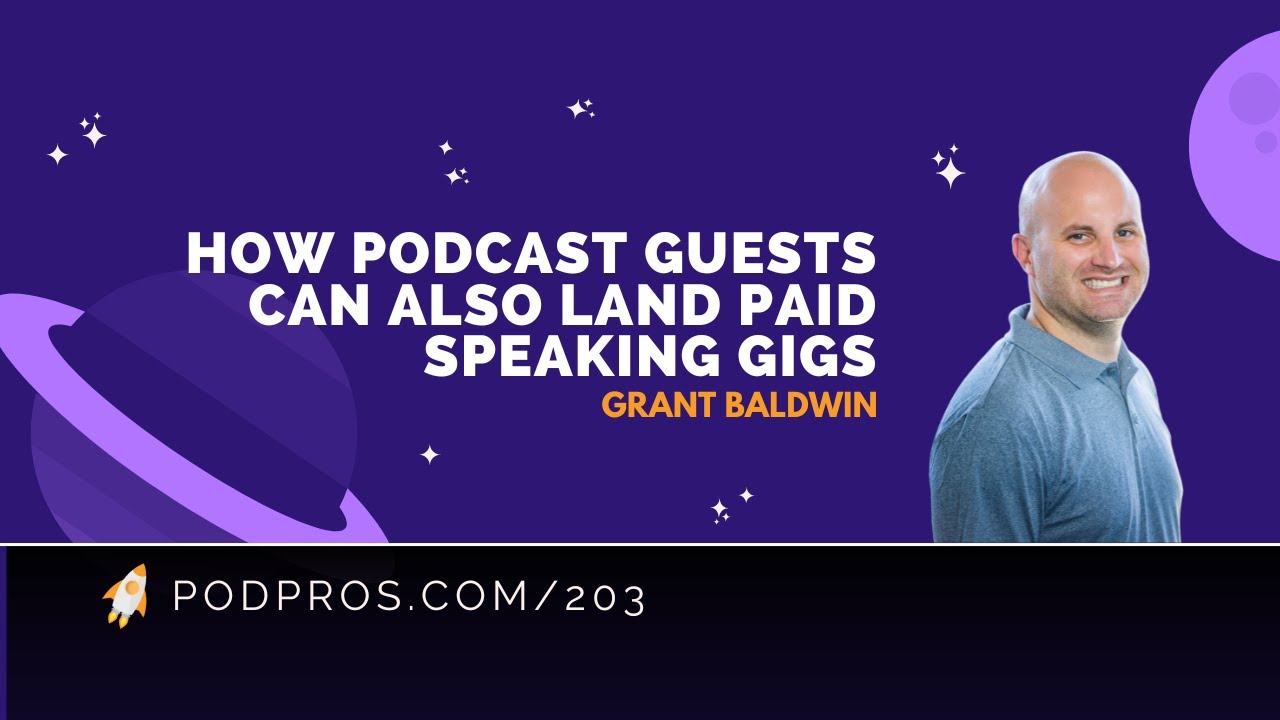 How Podcast Guests Can Also Get Booked and Paid to Be Public Speakers
