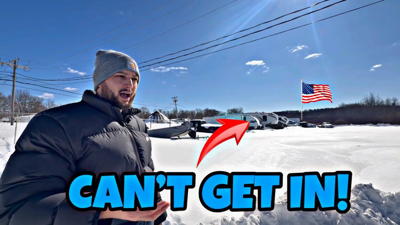 After the Blizzard, I Couldn’t Even Get Inside My RV