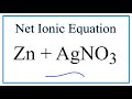 Net Ionic Equations and Reactions