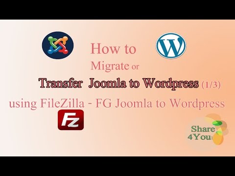 How To Migrate Joomla How To Transfer Or Move Joomla Website To