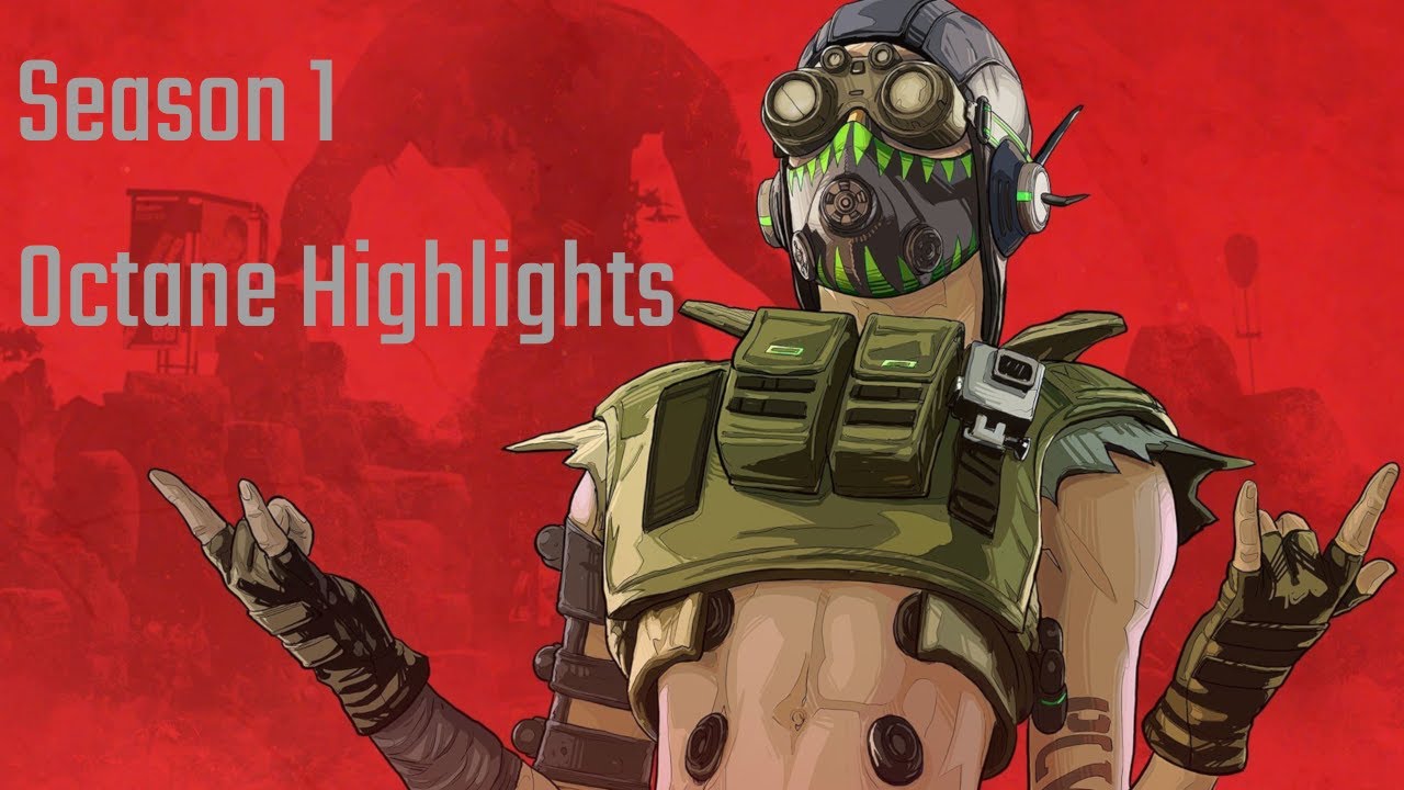 BEST OCTANE CLIPS OF SEASON 1 (Apex Highlights #1)