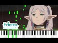 Anytime Anywhere TV Size Easier Ver Frieren ED Piano Cover Sheet Music 4K Anytime Anywhere TV Size Easier Ver Frieren ED Piano Cover Sheet Music 4K