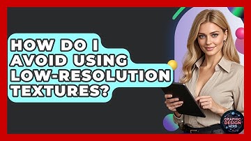 How Do I Avoid Using Low-resolution Textures? - Graphic Design Nerd