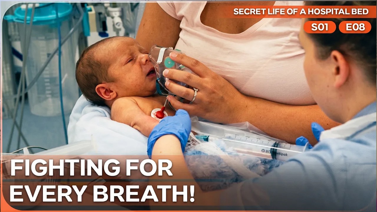Documentary backdrop image for Severe Bronchiolitis Emergency In 8-Week-Old Baby (2026)