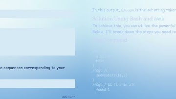 Extracting Positions 2-7 from Fasta Sequences Using Bash