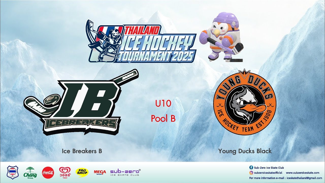 WATCH: THAILAND ICE HOCKEY TOURNAMENT 2025  Day 3