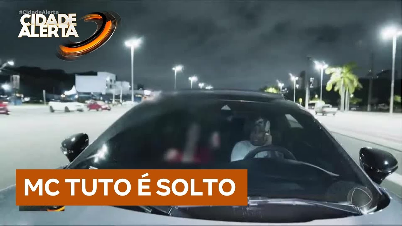 MC Tuto é solto após ser preso por atropelar jovem durante gravação de clipe