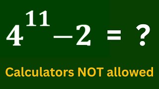 A nice Math Olympiad Simplification | Exponential Algebra Tricks | Calculators NOT Allowed.