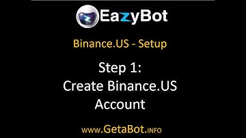 Binance.US Setup - Step 1: Creating Your Binance.US Account