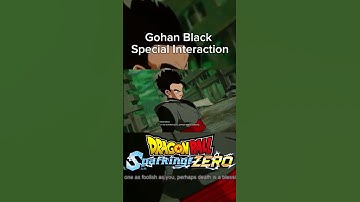 Gohan black meets Goku in Sparking Zero! #sparkingzero #hype #trending #anime #dragonball #trend