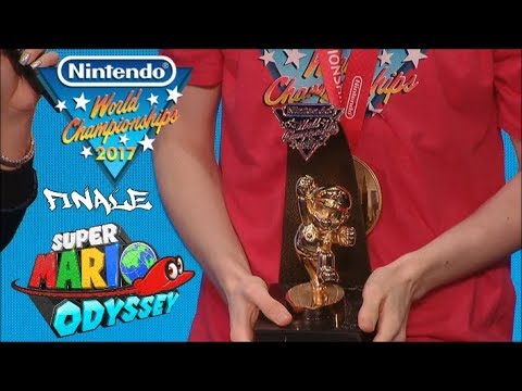 Video: Super Mario Odyssey Nivåer Debut På Nintendo World Championships