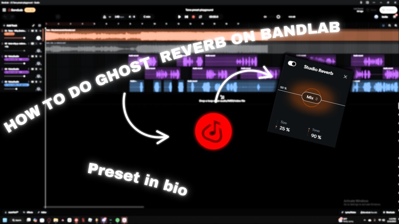 Tutorial Reverb Band Lab How to do Ghost reverb on Bandlab (preset in desc) - YouTube