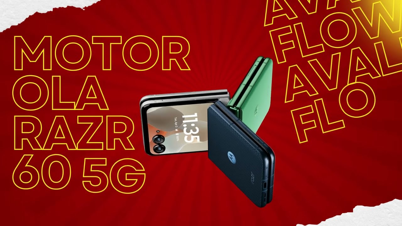 ADEUS CELULAR COMUM? Testei o novo Razr 60 5G (Android 15)