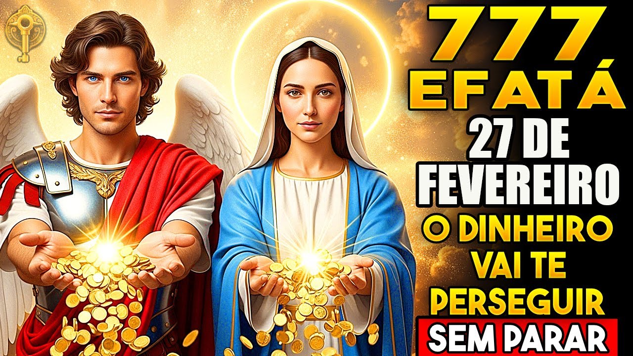 777 Efatá ✨ São Miguel e Nossa Senhora ✨ As Bençãos Vão Te Perseguir Sem PARAR | DESATA TUDO!