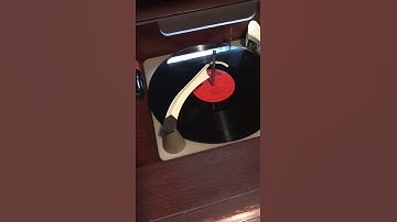 RCA Victor Stereo Orthophonic Mid Century Modern Record Player Demo