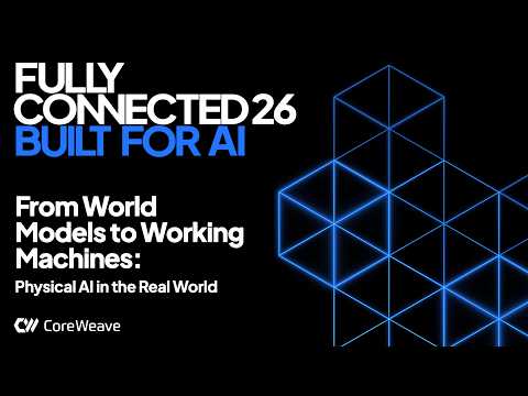 From World Models to Working Machines: Physical AI in the Real World