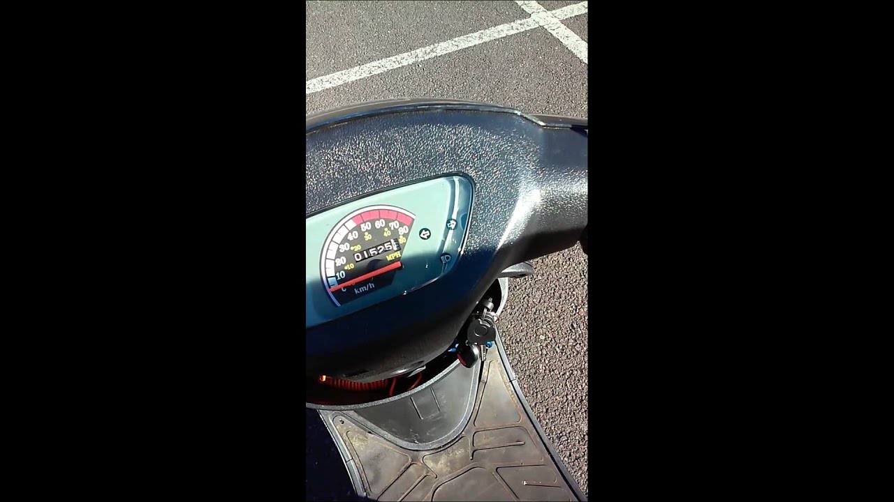 Taotao 50cc moped/scooter starter problem HELP - YouTube